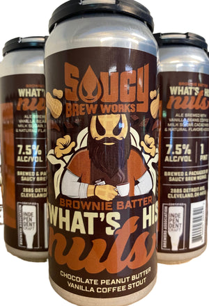 What's His Nuts Chocolate Peanut Butter Coffee Stout