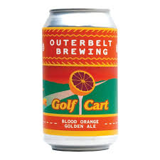 Blood Orange Golf Cart