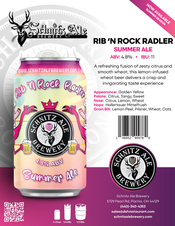 Rib 'N Rock Raddler Summer Ale